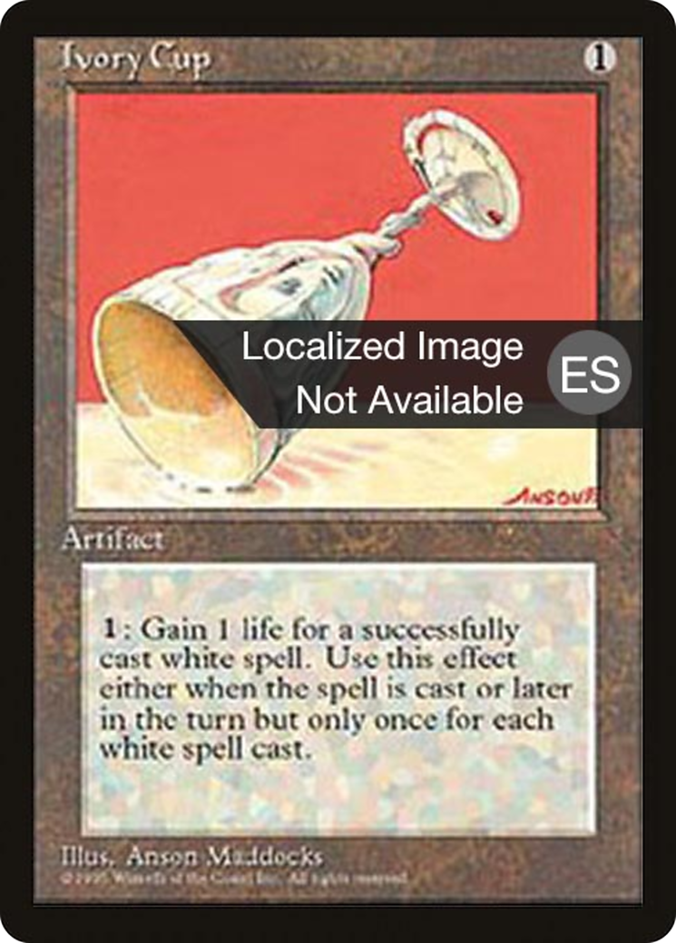 Image of Ivory Cup [Fourth Edition (Foreign Black Border)]