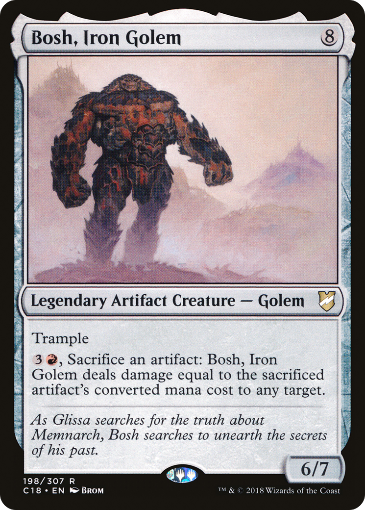 Image of Bosh, Iron Golem [Commander 2018]