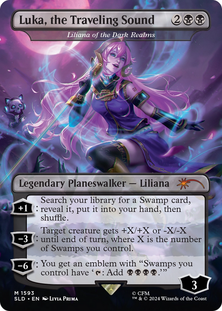 Image of Luka, the Traveling Sound - Liliana of the Dark Realms [Secret Lair Drop Series]