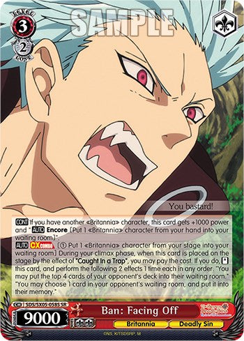 Image of Ban: Facing Off (SR) [The Seven Deadly Sins: Revival of The Commandments]