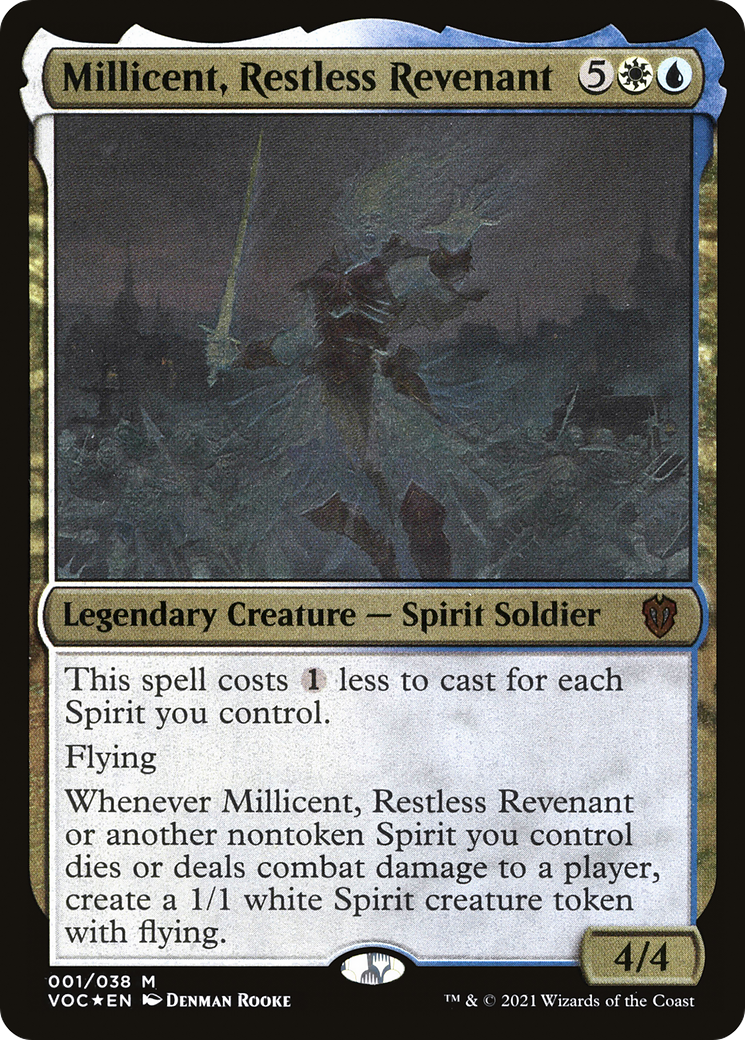 Image of Millicent, Restless Revenant (Display Commander) [Innistrad: Crimson Vow Commander]