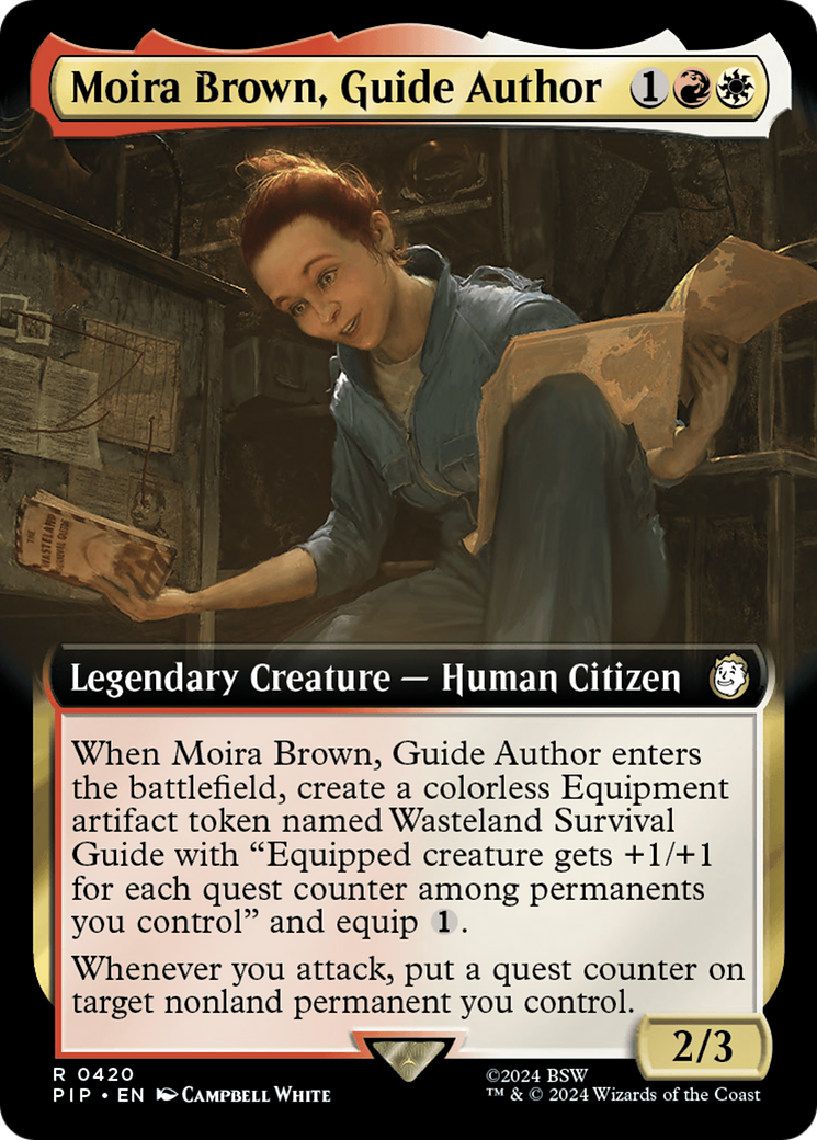 Image of Moira Brown, Guide Author (Extended Art) [Fallout]