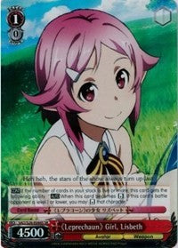 Image of Leprechaun Girl, Lisbeth (SAO/S26-E044S SR) [Sword Art Online Vol.2]