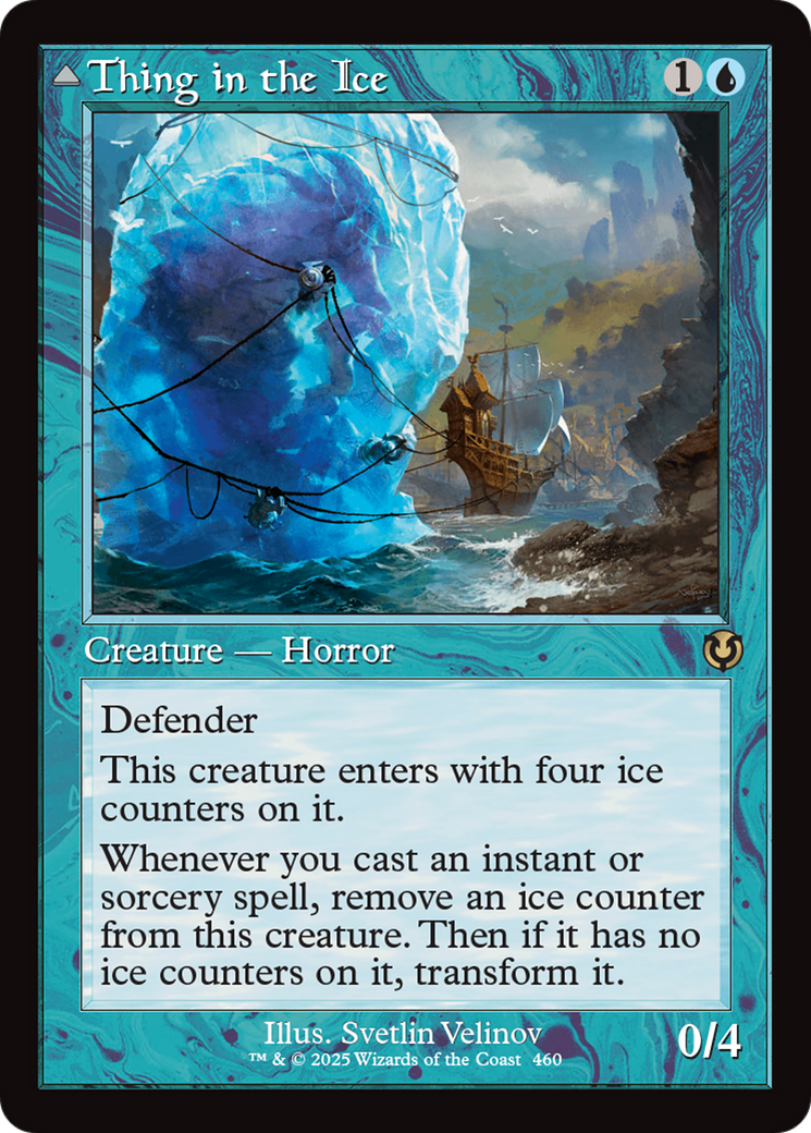 Image of Thing in the Ice // Awoken Horror (Retro Frame) [Innistrad Remastered]