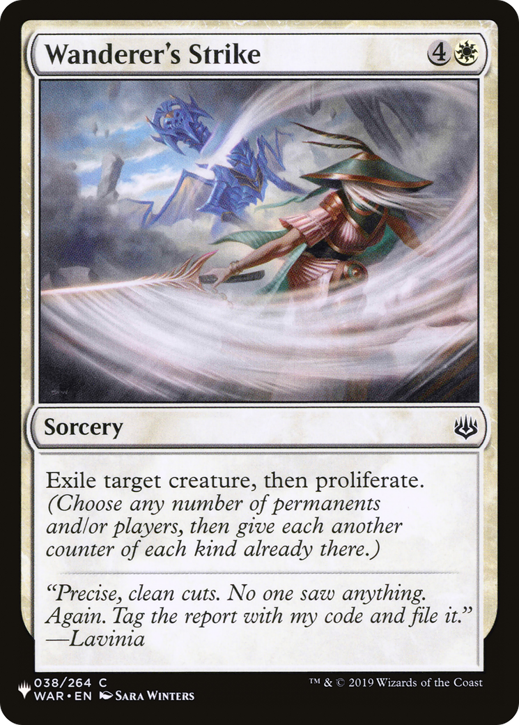 Image of Wanderer's Strike [The List]