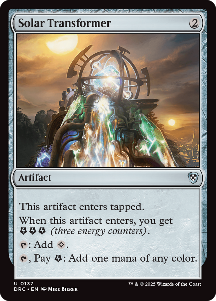 Image of Solar Transformer [Aetherdrift Commander]