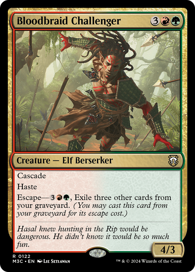 Image of Bloodbraid Challenger [Modern Horizons 3 Commander]