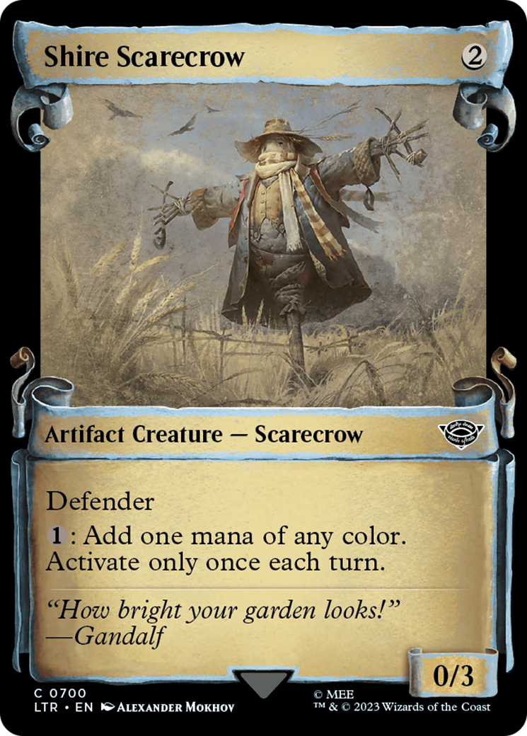 Image of Shire Scarecrow [The Lord of the Rings: Tales of Middle-Earth Showcase Scrolls]