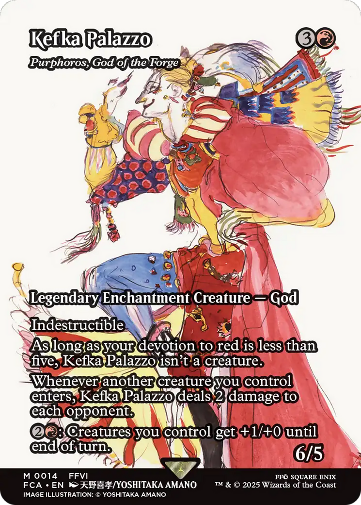Image of Kefka Palazzo - Purphoros, God of the Forge (Showcase) [FINAL FANTASY : Through the Ages]
