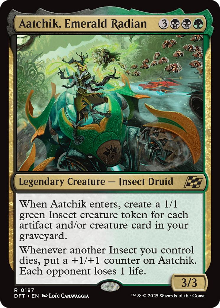 Image of Aatchik, Emerald Radian [Aetherdrift]