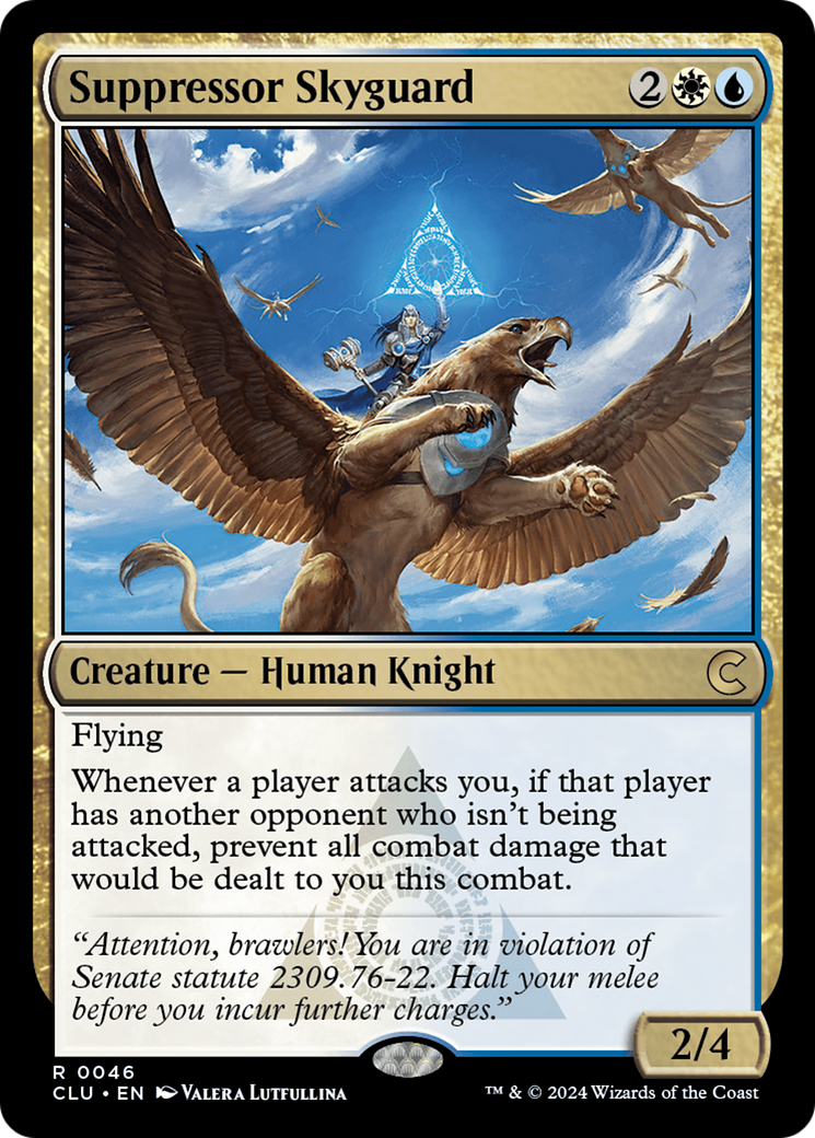 Image of Suppressor Skyguard [Ravnica: Clue Edition]