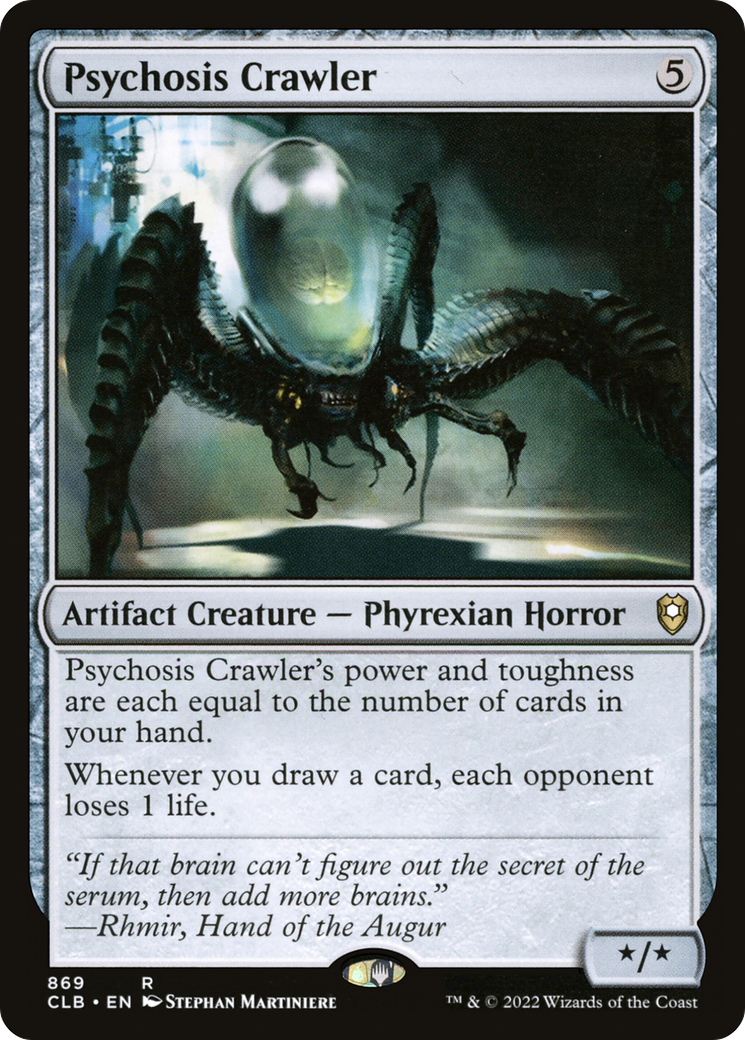 Image of Psychosis Crawler [Commander Legends: Battle for Baldur's Gate]
