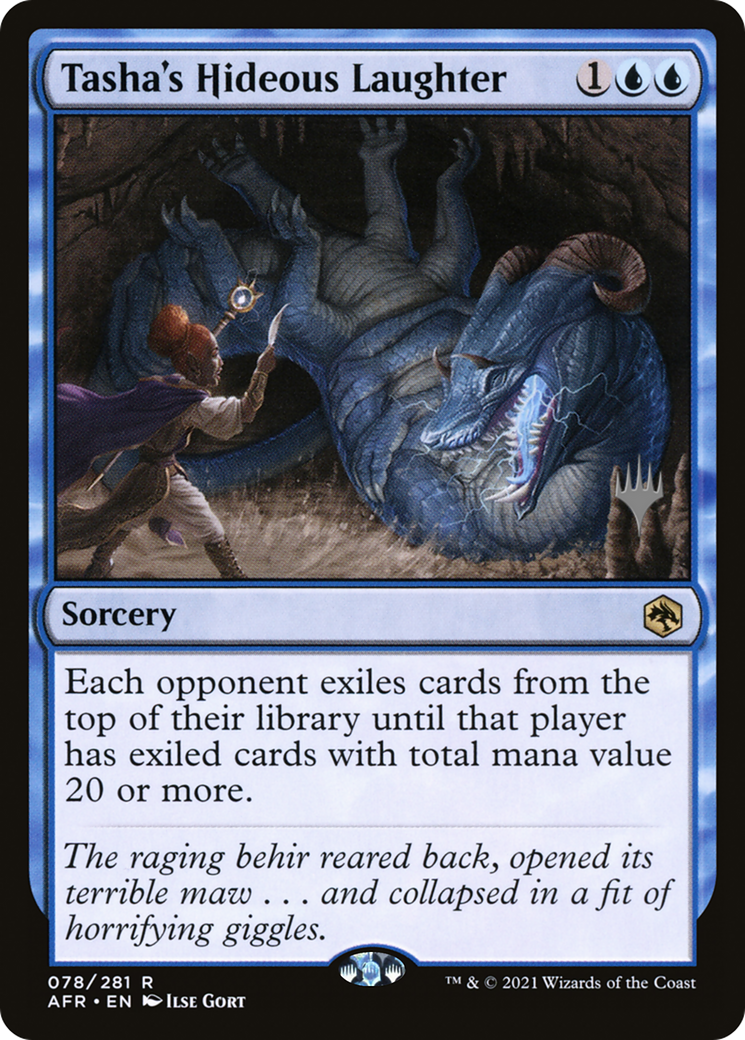 Image of Tasha's Hideous Laughter (Promo Pack) [Dungeons & Dragons: Adventures in the Forgotten Realms Promos]