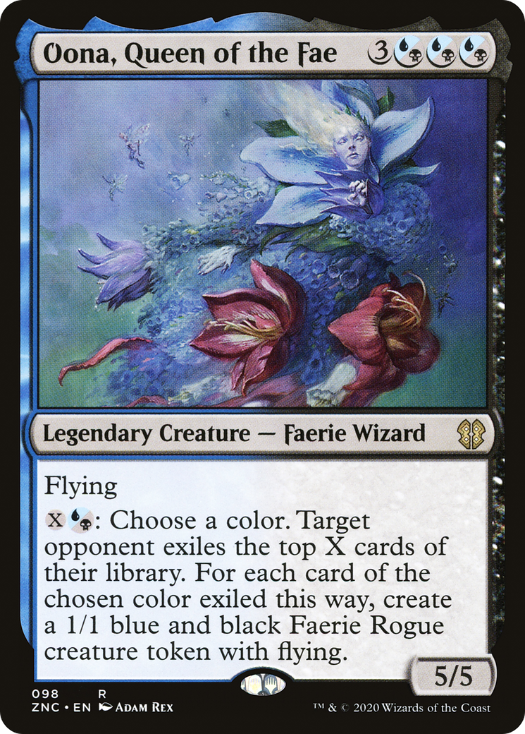 Image of Oona, Queen of the Fae [Zendikar Rising Commander]