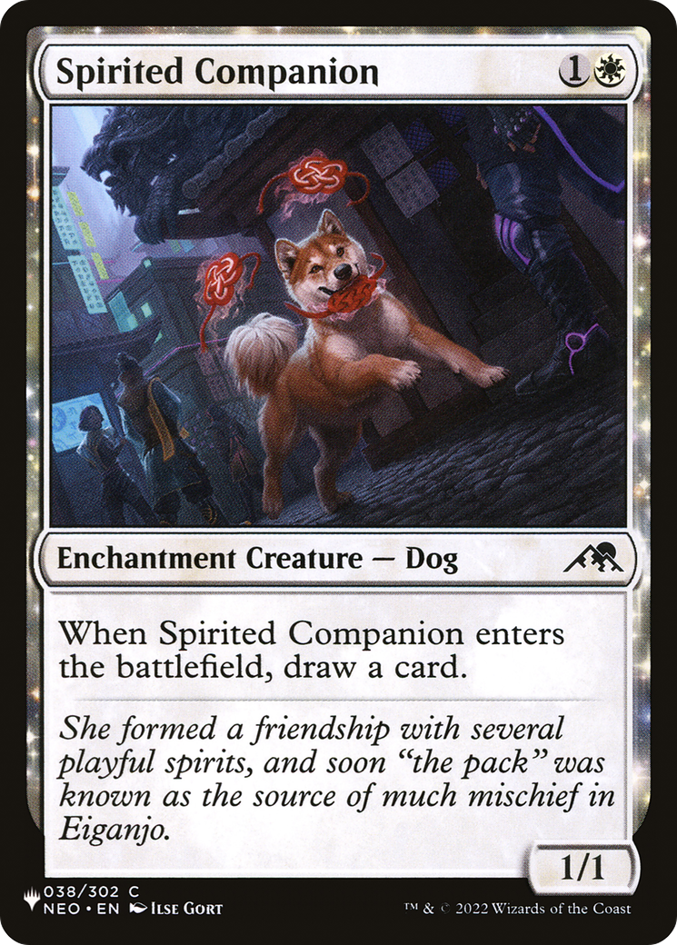 Image of Spirited Companion [The List]