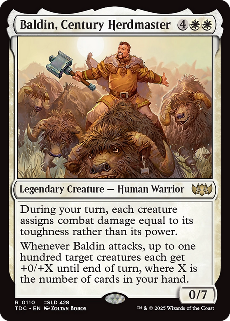 Image of Baldin, Century Herdmaster [Tarkir: Dragonstorm Commander]