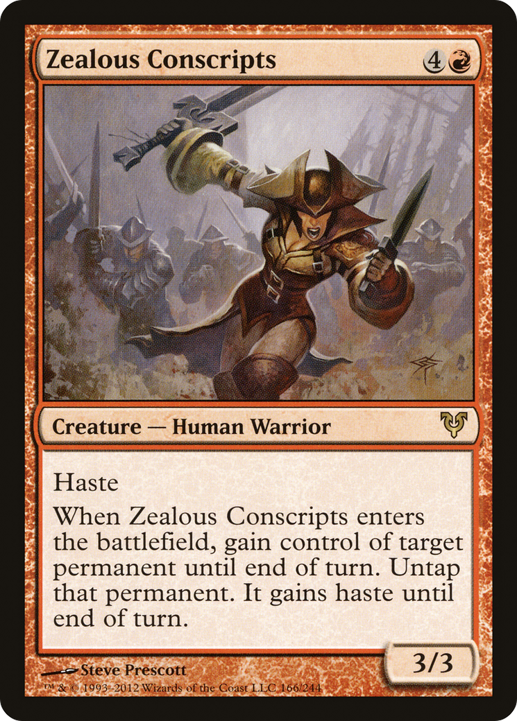 Image of Zealous Conscripts [Avacyn Restored]