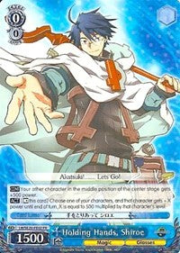 Image of Holding Hands, Shiroe (LH/SE20-PE02 PR) (Promo) [LOG HORIZON]