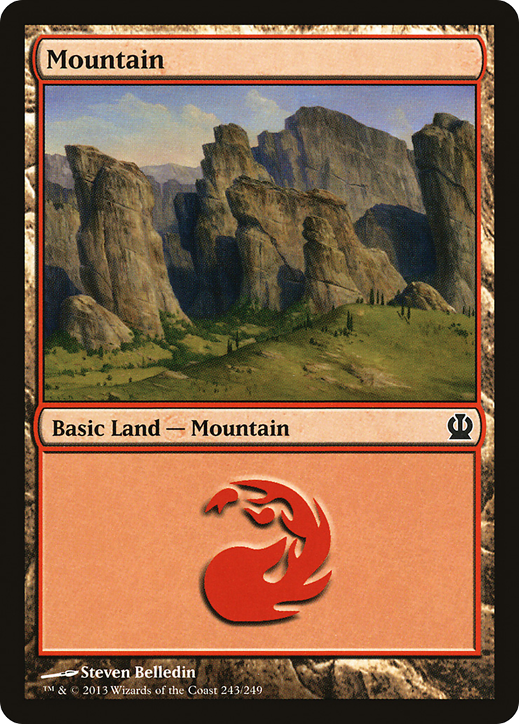 Image of Mountain (243) [Theros]