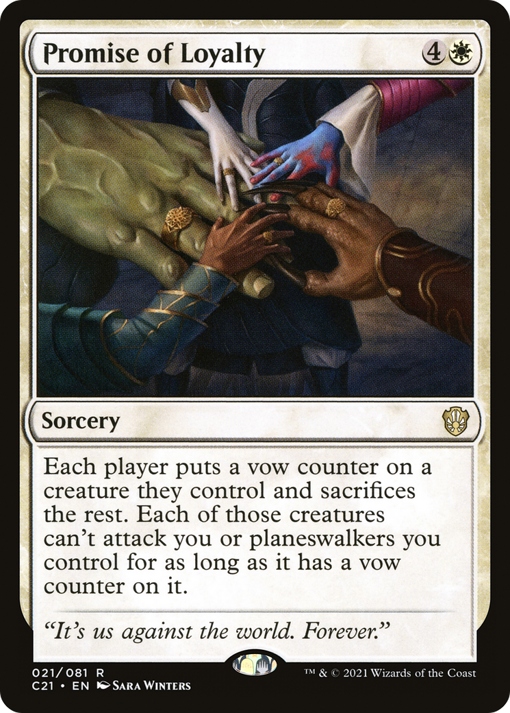 Image of Promise of Loyalty [Commander 2021]