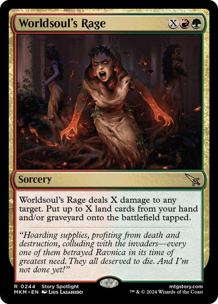 Image of Worldsoul's Rage [Murders at Karlov Manor]