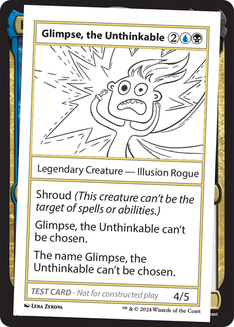 Image of Glimpse, the Unthinkable [Mystery Booster 2 Playtest Cards]