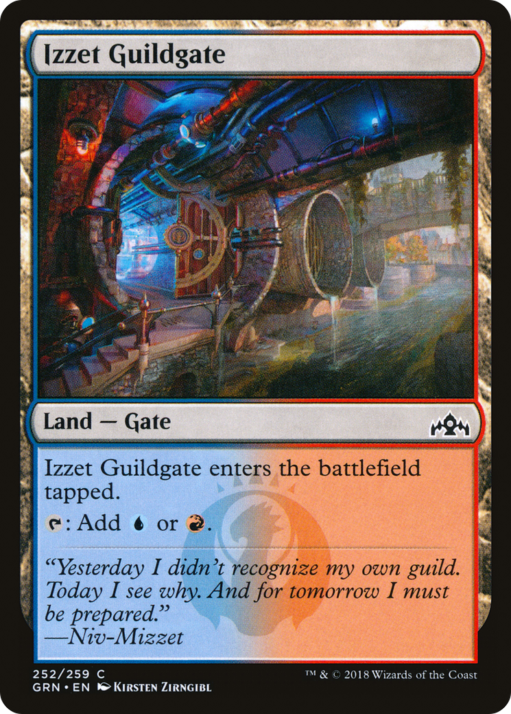 Image of Izzet Guildgate (252/259) [Guilds of Ravnica]