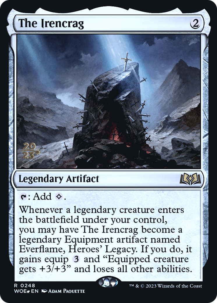 Image of The Irencrag [Wilds of Eldraine Prerelease Promos]