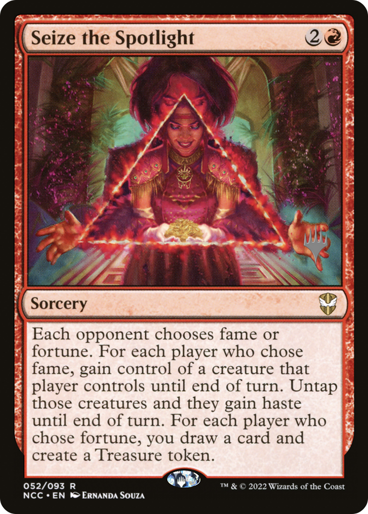 Image of Seize the Spotlight (Promo Pack) [Streets of New Capenna Commander Promos]