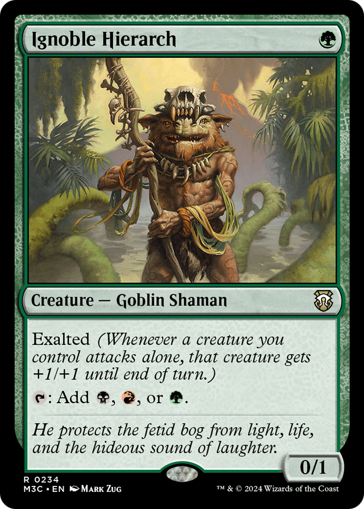 Image of Ignoble Hierarch [Modern Horizons 3 Commander]