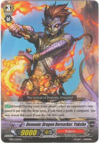 Image of Demonic Dragon Berserker, Yaksha (TD02/003EN) [Trial Deck 2: Dragonic Overlord]