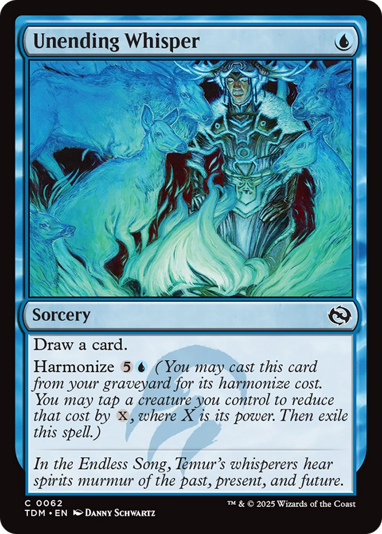 Image of Unending Whisper [Tarkir: Dragonstorm]