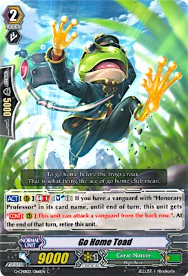 Image of Go Home Toad (G-CHB02/066EN) [We ARE!!! Trinity Dragon]