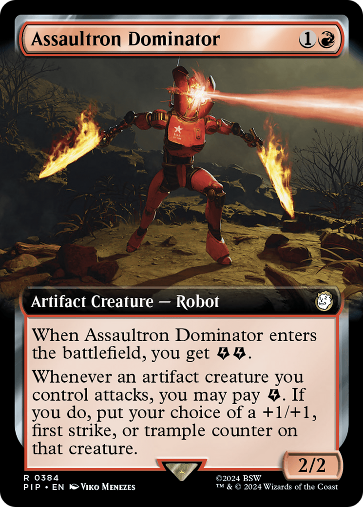 Image of Assaultron Dominator (Extended Art) [Fallout]
