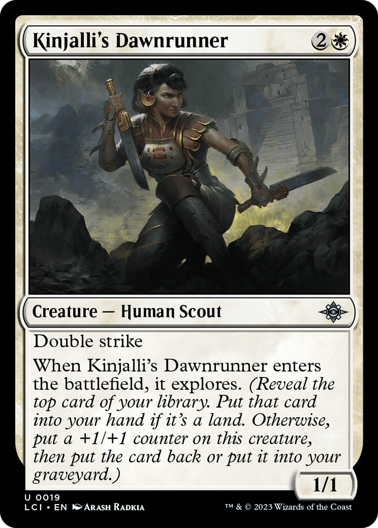 Image of Kinjalli's Dawnrunner [The Lost Caverns of Ixalan]