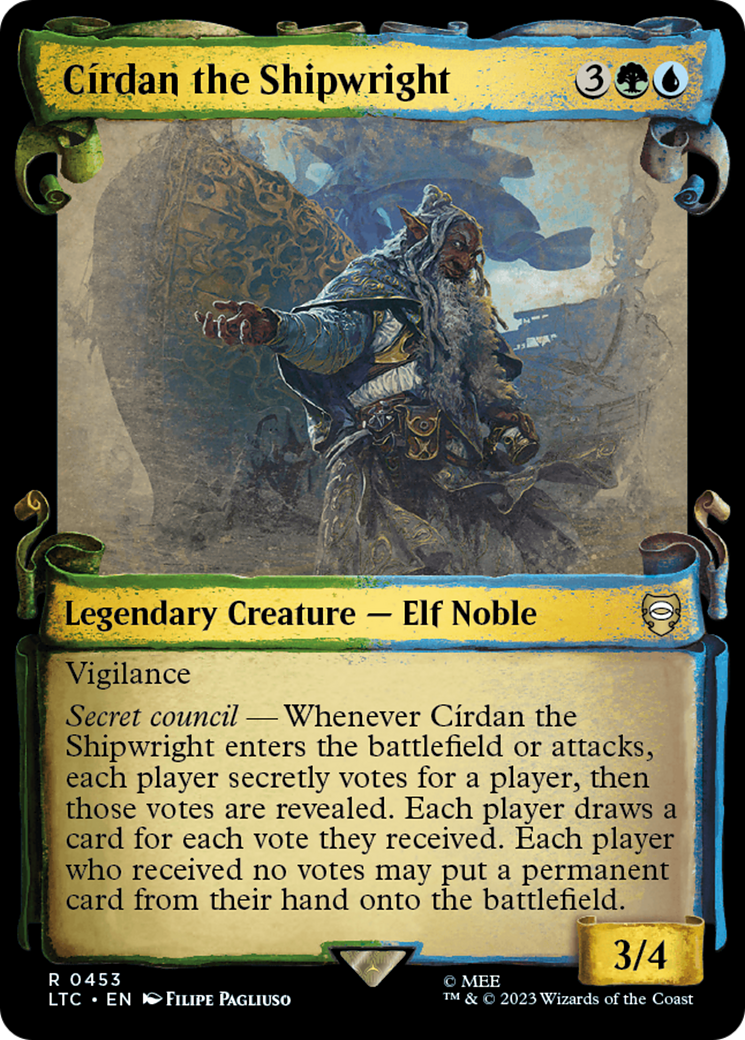 Image of Cirdan the Shipwright [The Lord of the Rings: Tales of Middle-Earth Commander Showcase Scrolls]