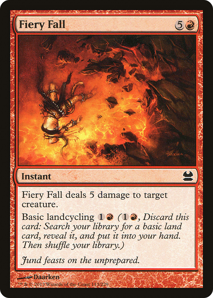 Image of Fiery Fall [Modern Masters]