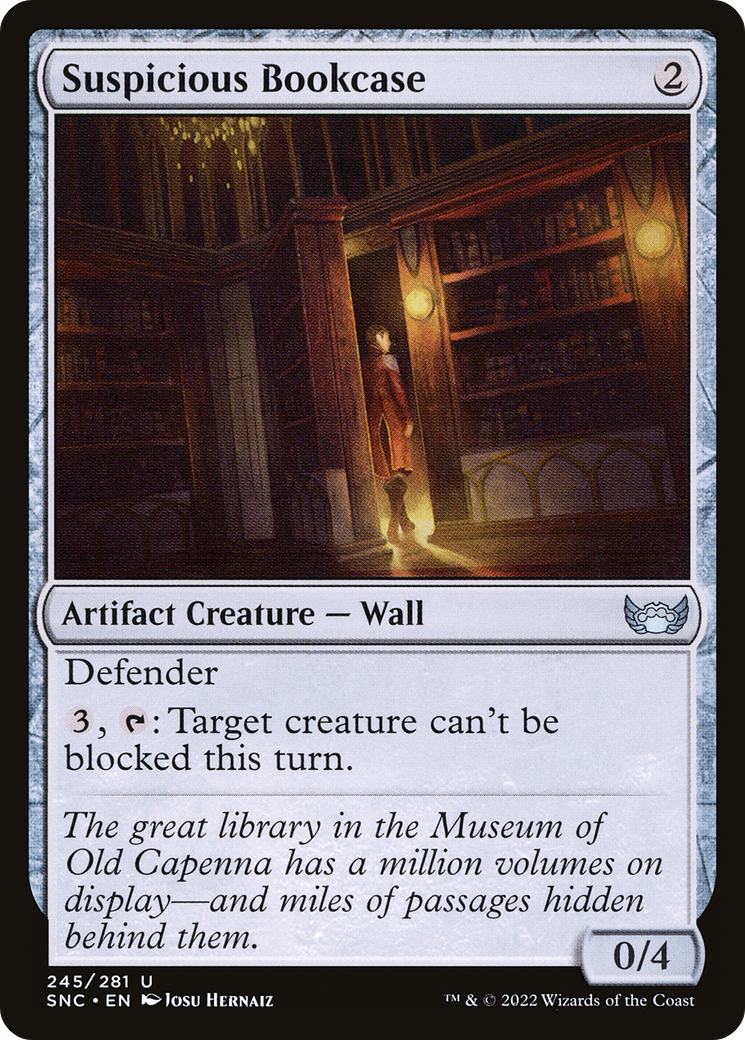 Image of Suspicious Bookcase [Streets of New Capenna]