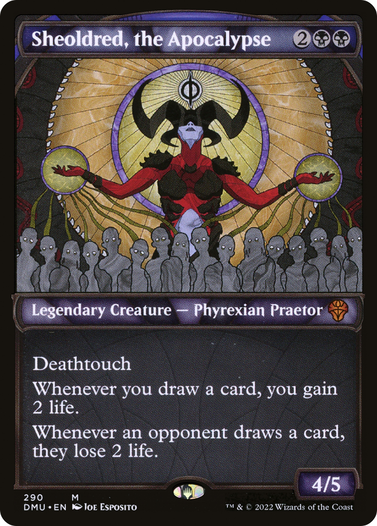 Image of Sheoldred, the Apocalypse (Showcase) [Dominaria United]