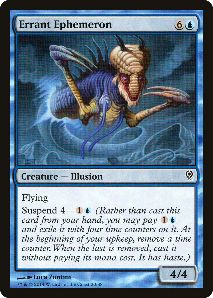 Image of Errant Ephemeron [Duel Decks: Jace vs. Vraska]
