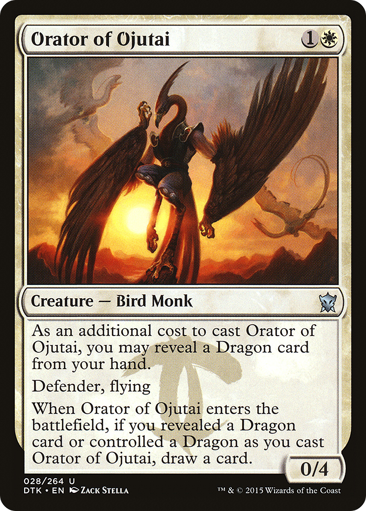 Image of Orator of Ojutai [Dragons of Tarkir]