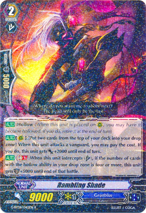 Image of Rambling Shade (G-BT08/040EN) [Absolute Judgment]