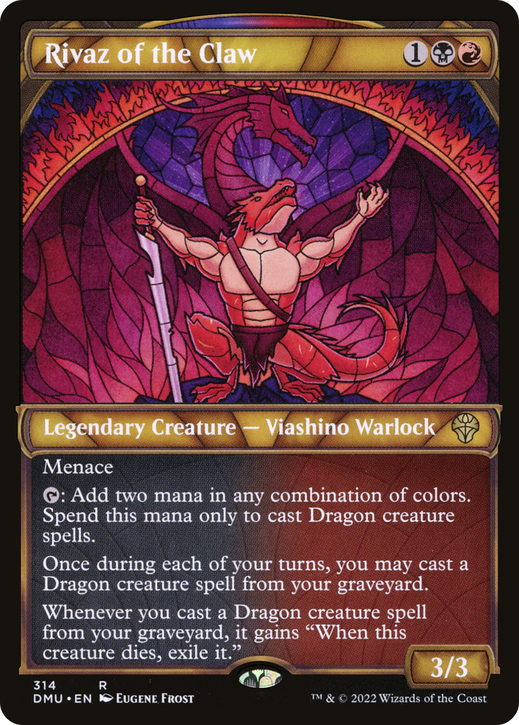 Image of Rivaz of the Claw (Showcase) [Dominaria United]