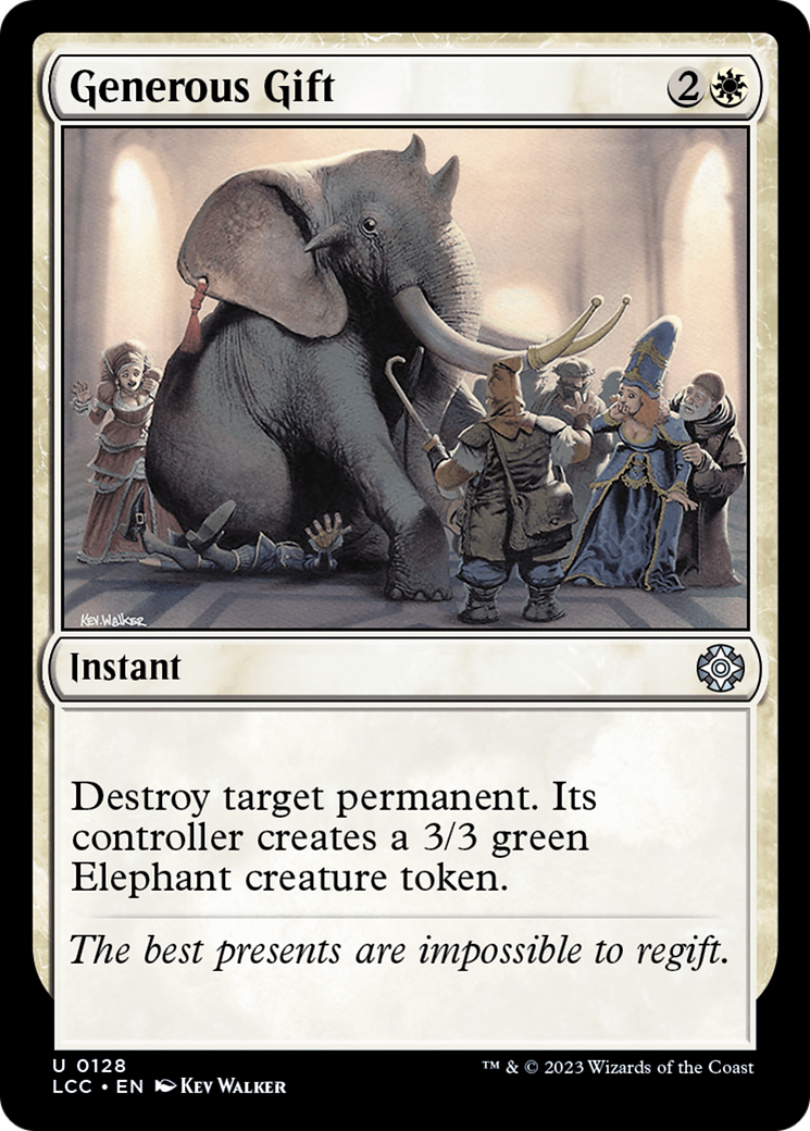 Image of Generous Gift [The Lost Caverns of Ixalan Commander]