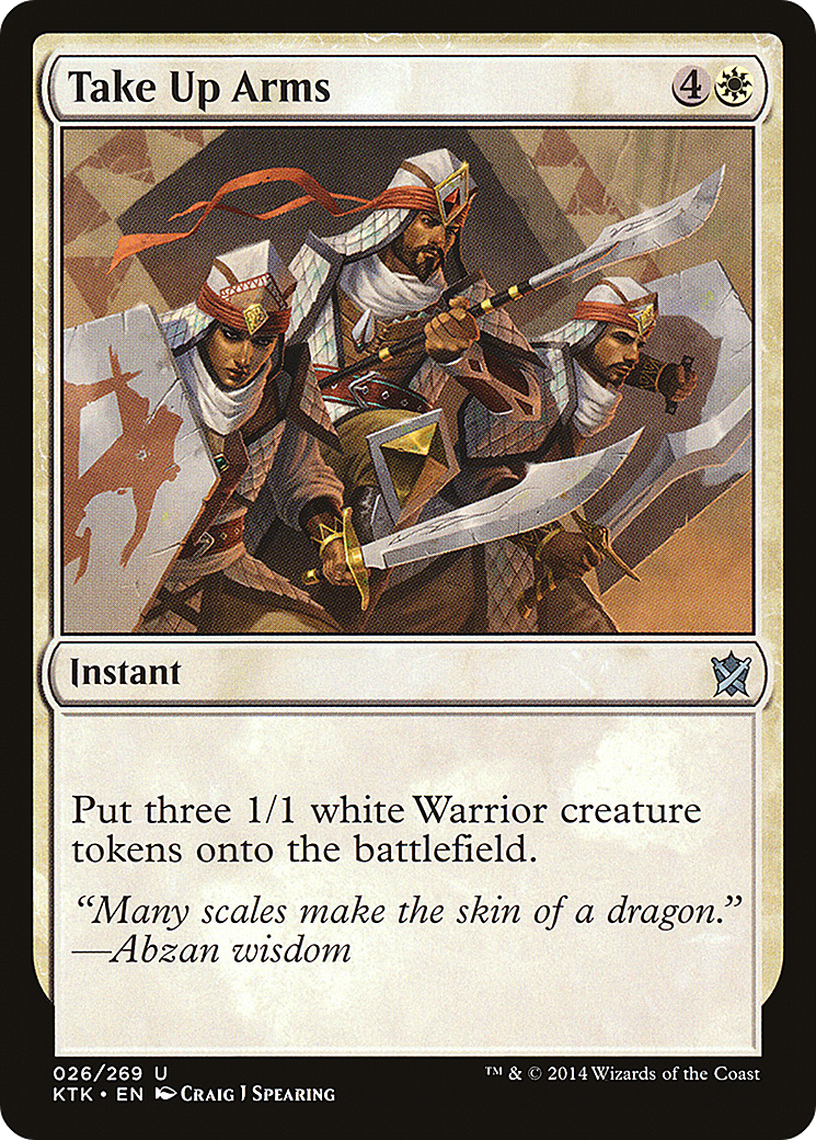 Image of Take Up Arms [Khans of Tarkir]
