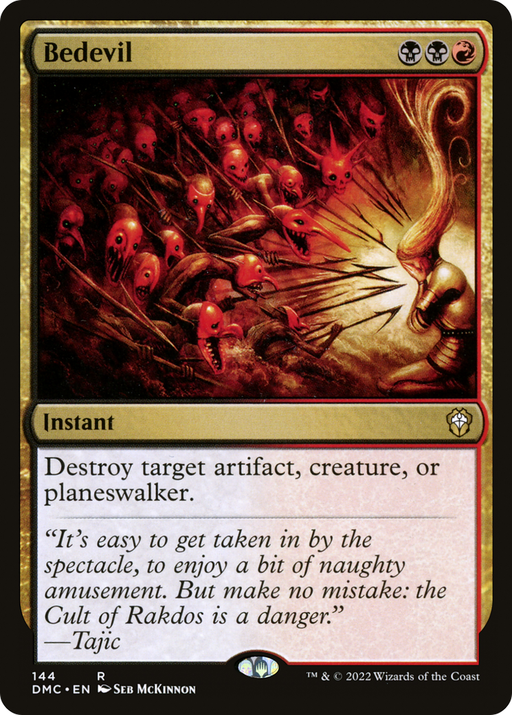 Image of Bedevil [Dominaria United Commander]
