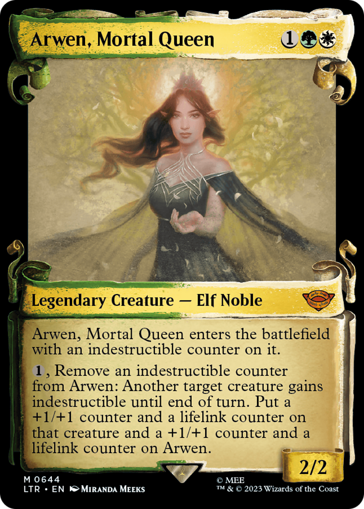 Image of Arwen, Mortal Queen [The Lord of the Rings: Tales of Middle-Earth Showcase Scrolls]