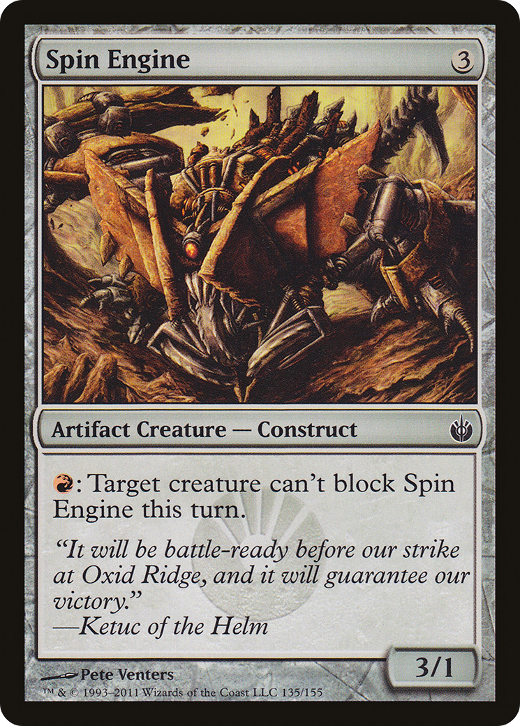 Image of Spin Engine [Mirrodin Besieged]