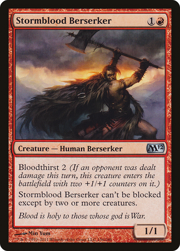 Image of Stormblood Berserker [Magic 2012]