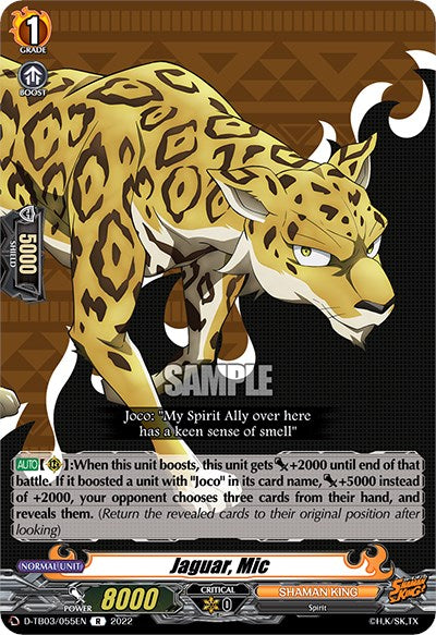 Image of Jaguar, Mic (D-TB03/055EN) [Shaman King]